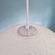 XXL spherical resin pendant light, 1960s