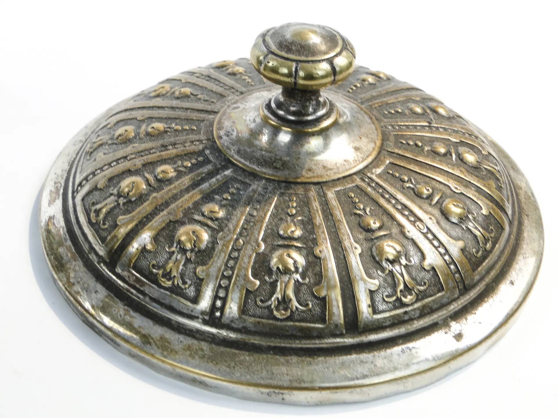 Art Nouveau sugar bowl, WMF, Germany, early 20th century