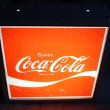Illuminated sign Coca Cola 1970