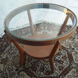 50/60 oak design coffee table