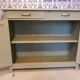 Low wood sideboard 2 doors