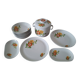 Vintage table service in Italian porcelain "Royal" with floral decoration.