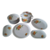 Vintage table service in Italian porcelain "Royal" with floral decoration.