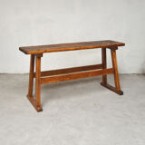 Console rustic solid wood