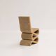 Chaise Edges Wiggle Vintage par Frank Gehry pour Vitra, 1990s