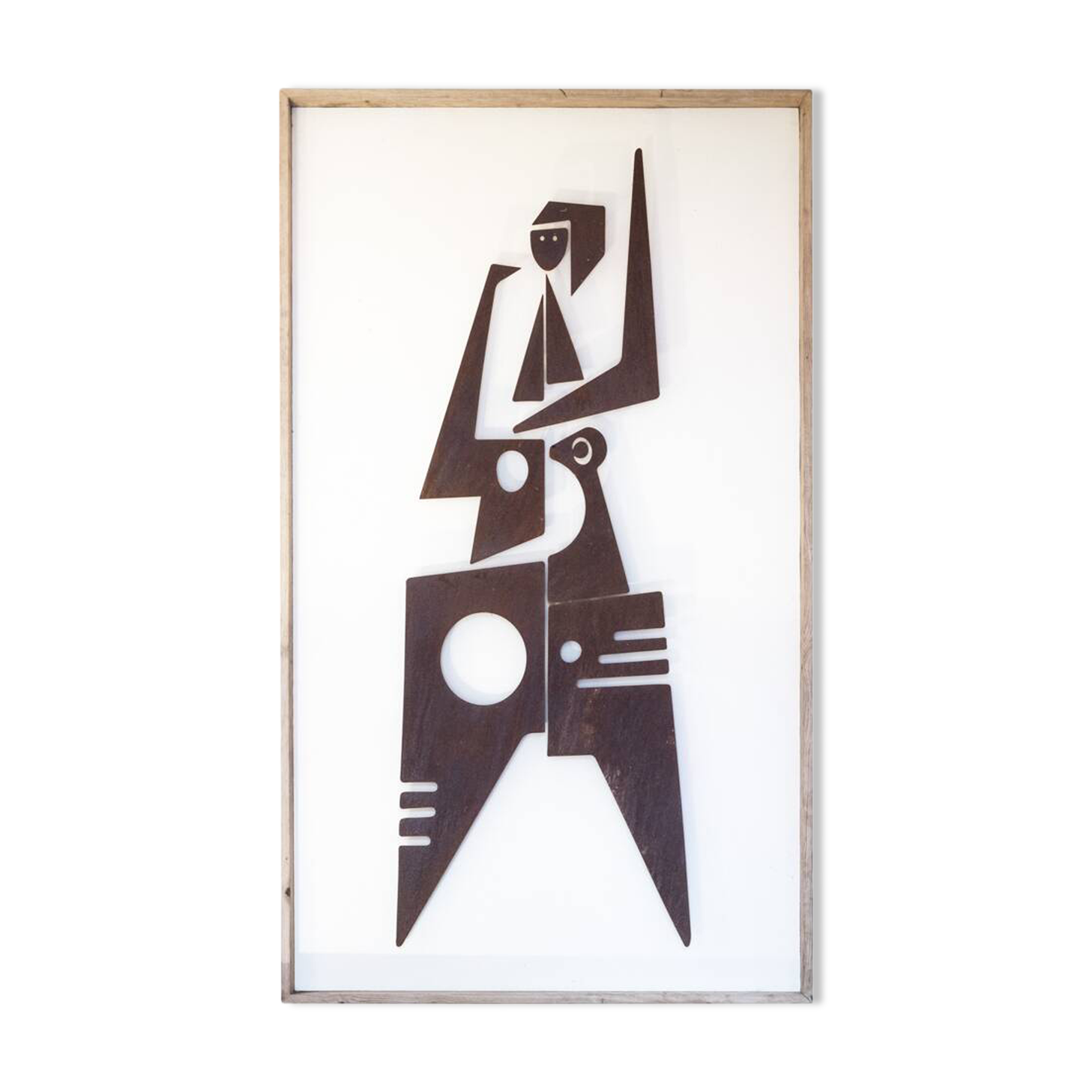 Antonine de Saint Pierre. Decorative panel "Sacha". Year 2024.