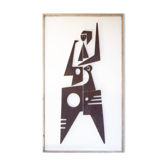 Antonine de Saint Pierre. Decorative panel "Sacha". Year 2024.