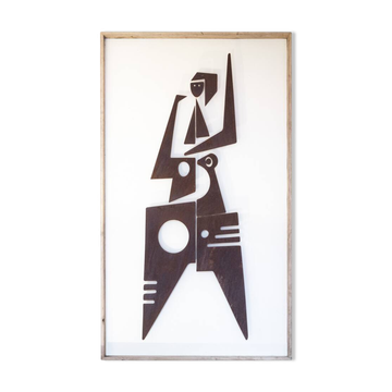 Antonine de Saint Pierre. Decorative panel "Sacha". Year 2024.