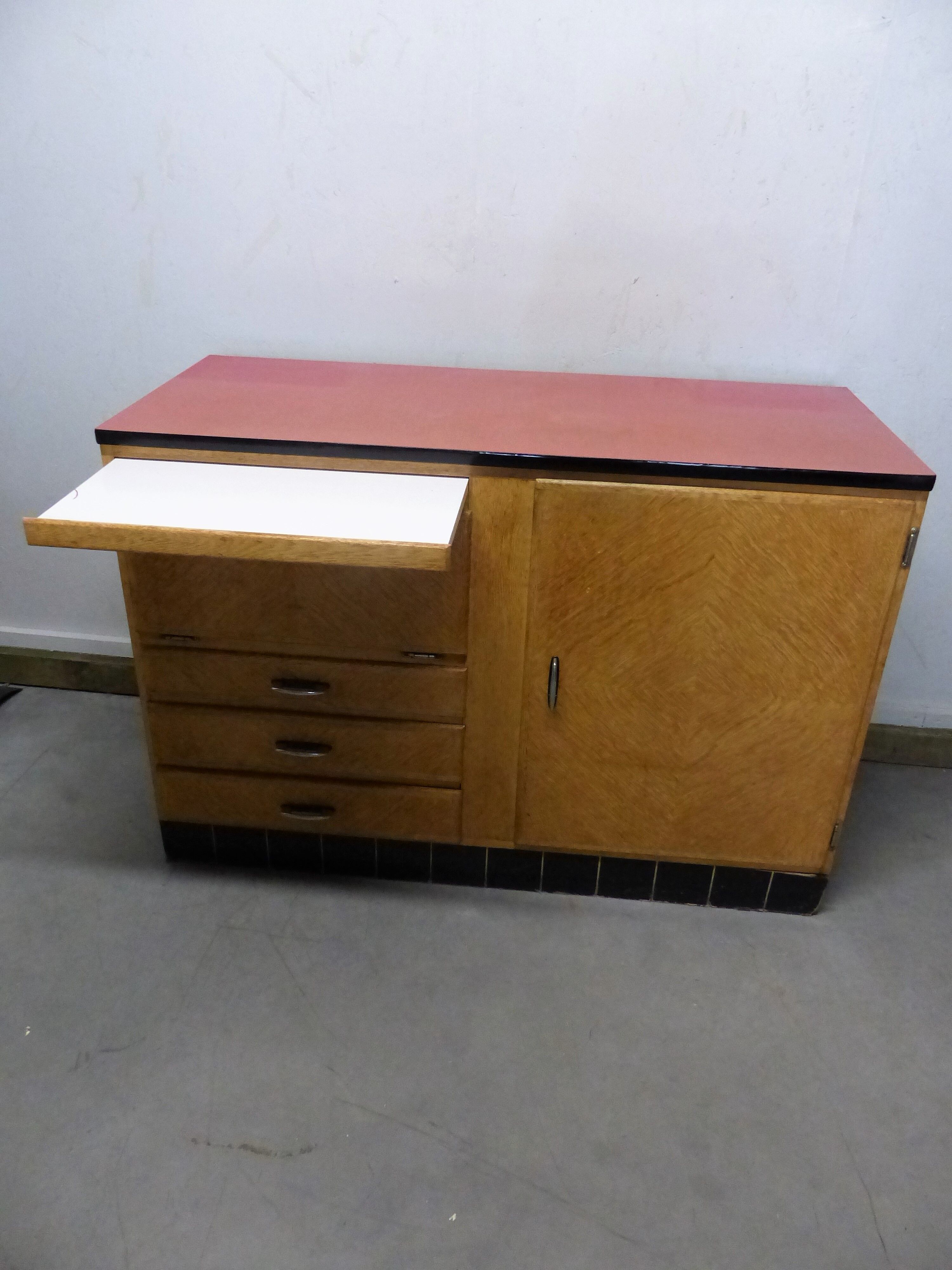 Meuble de cuisine bois & formica