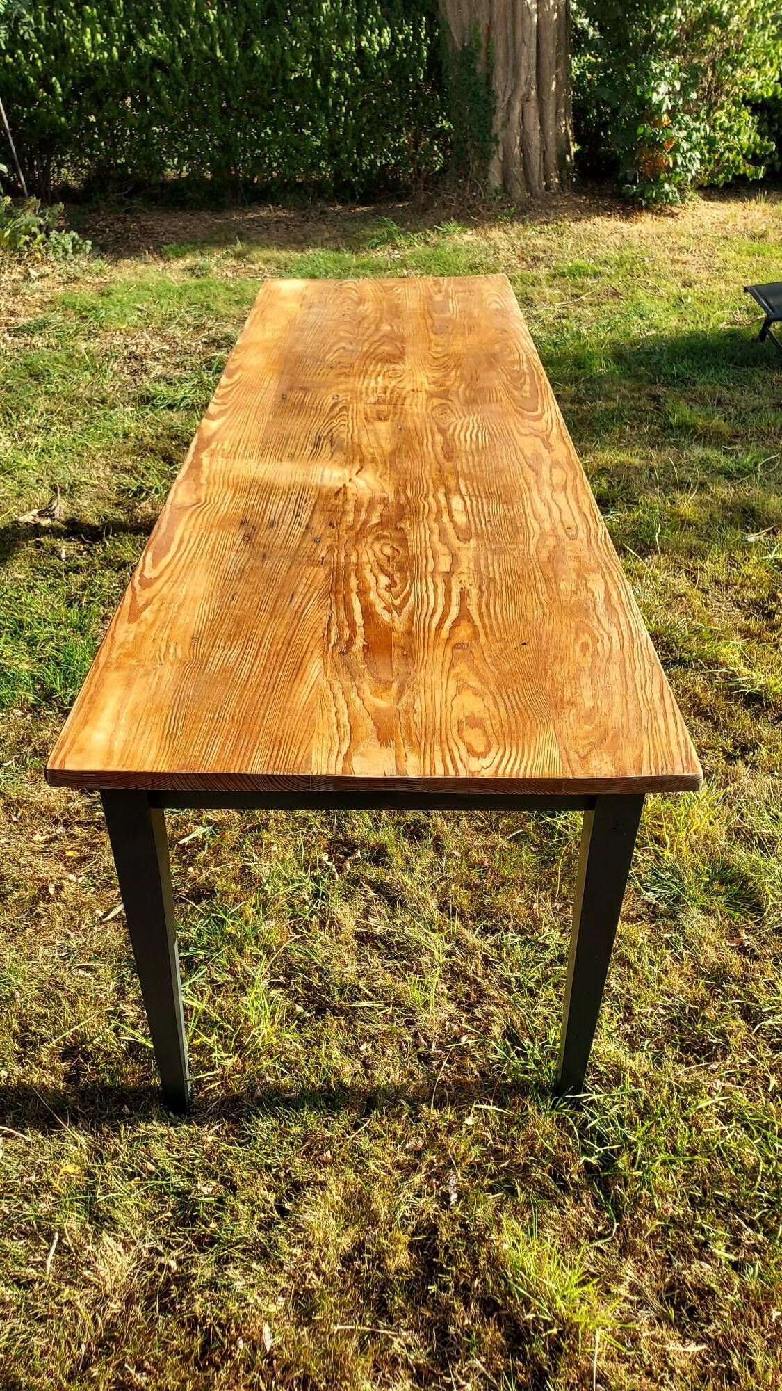 Pine farmhouse table