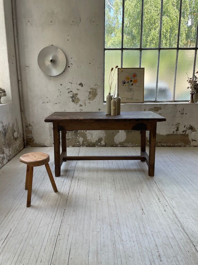 Work farm table established oak