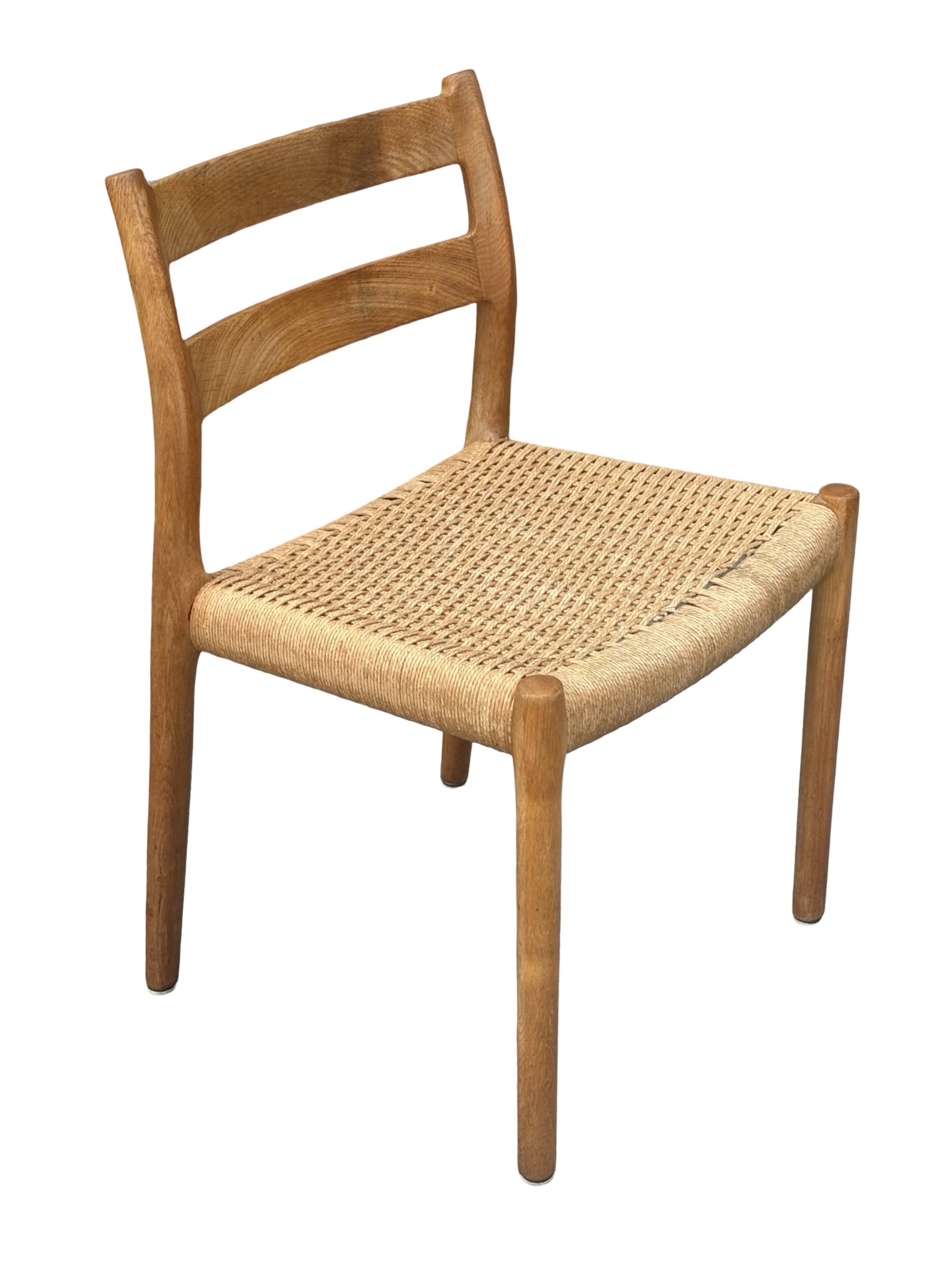 Mid Century Niels O Moller Chair model 84 Danish Design