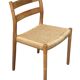Mid Century Niels O Moller Chair model 84 Danish Design