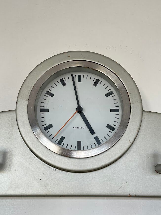 Karlsson clock and coat rack