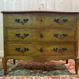 Commode style Louis XV-Transition en merisier