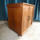 Bar rolling in oak art deco 1940