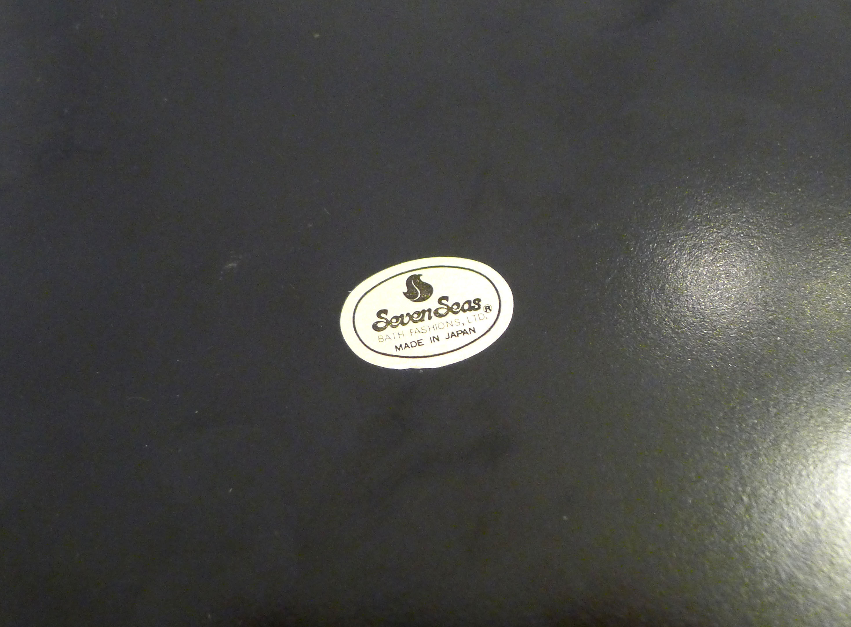 Flower oval mirror, Japan