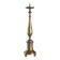 Antique gilded metal candelabrum, Italy, late 19th century