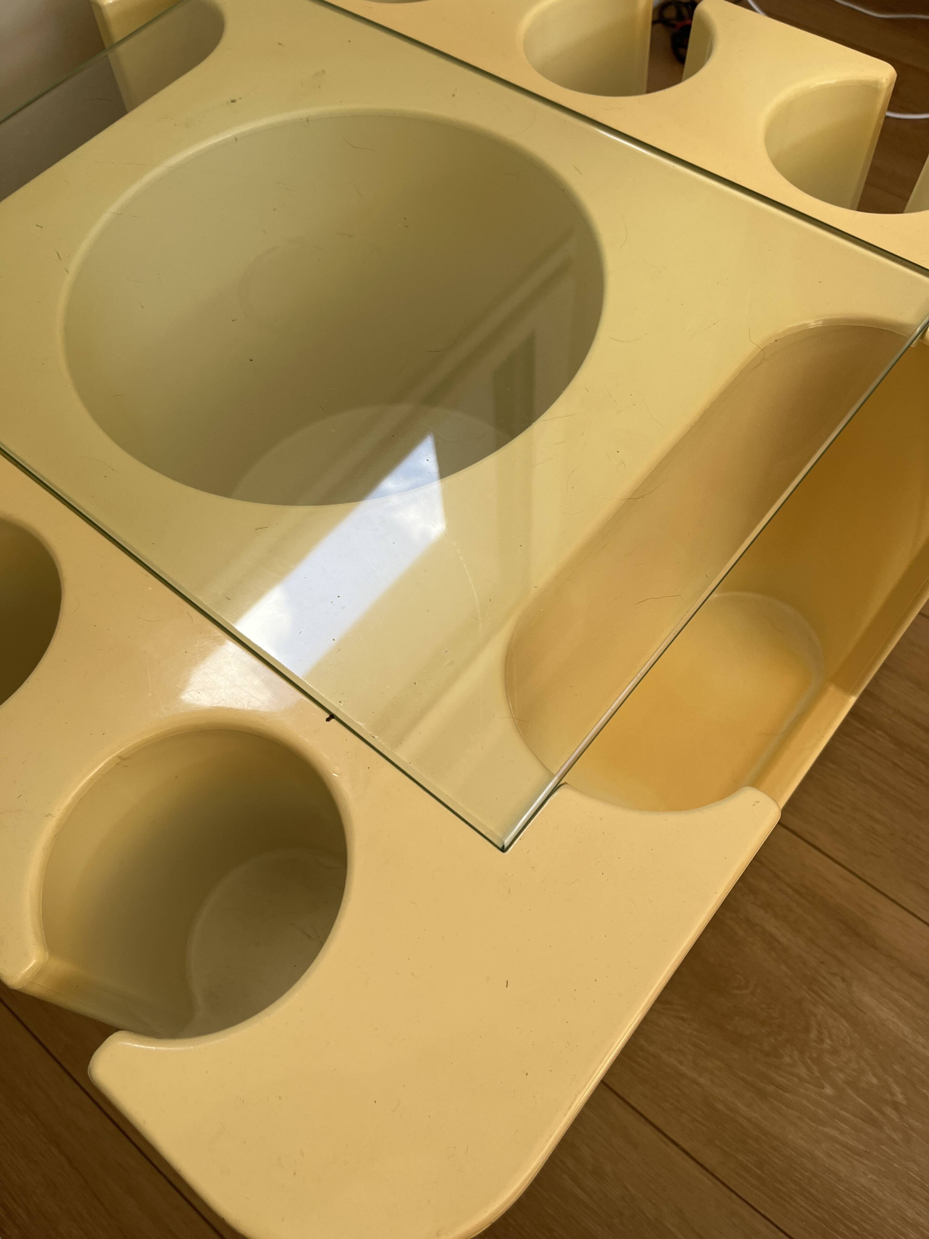 Bacco bar on wheels by Sergio Mazza for Artemide 1967