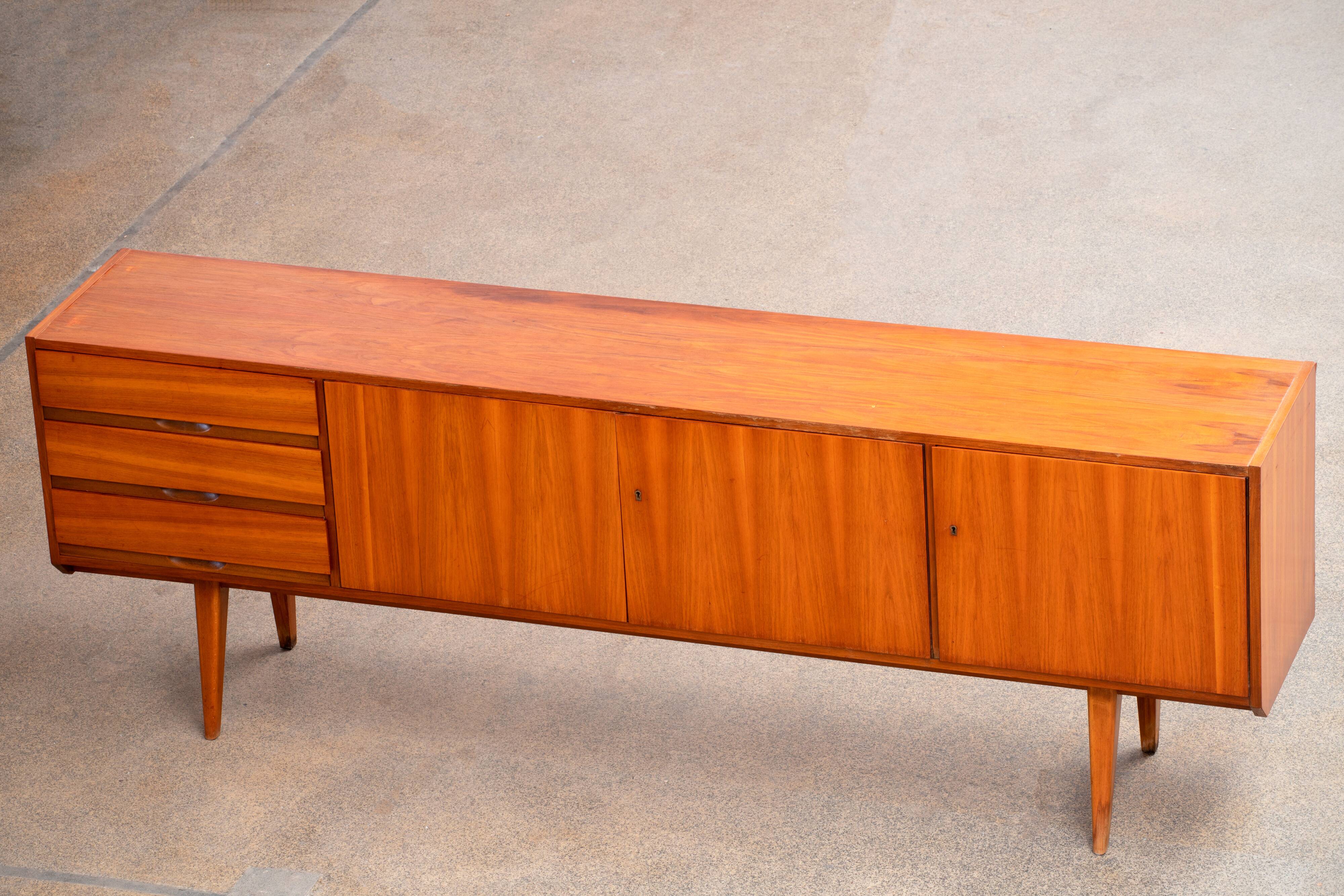 Vintage Scandinavian enfilade 1960