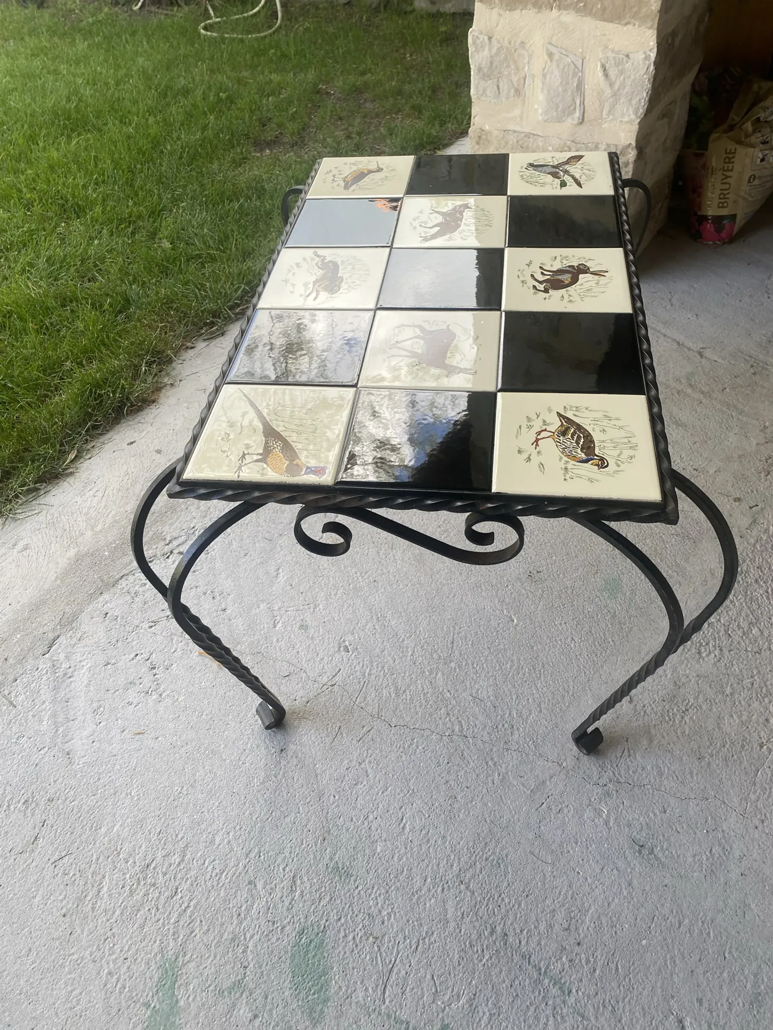 Table 1970 in wrought iron
