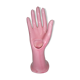 Hand baguier soliflore pink ceramic