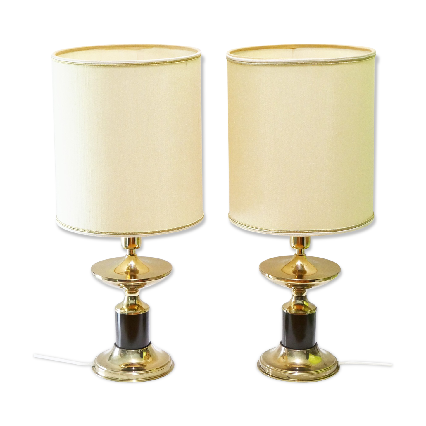 Paire de lampes de table classiques 1960-1970 Italie par Tamarri & Palmieri