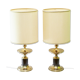 Paire de lampes de table classiques 1960-1970 Italie par Tamarri & Palmieri
