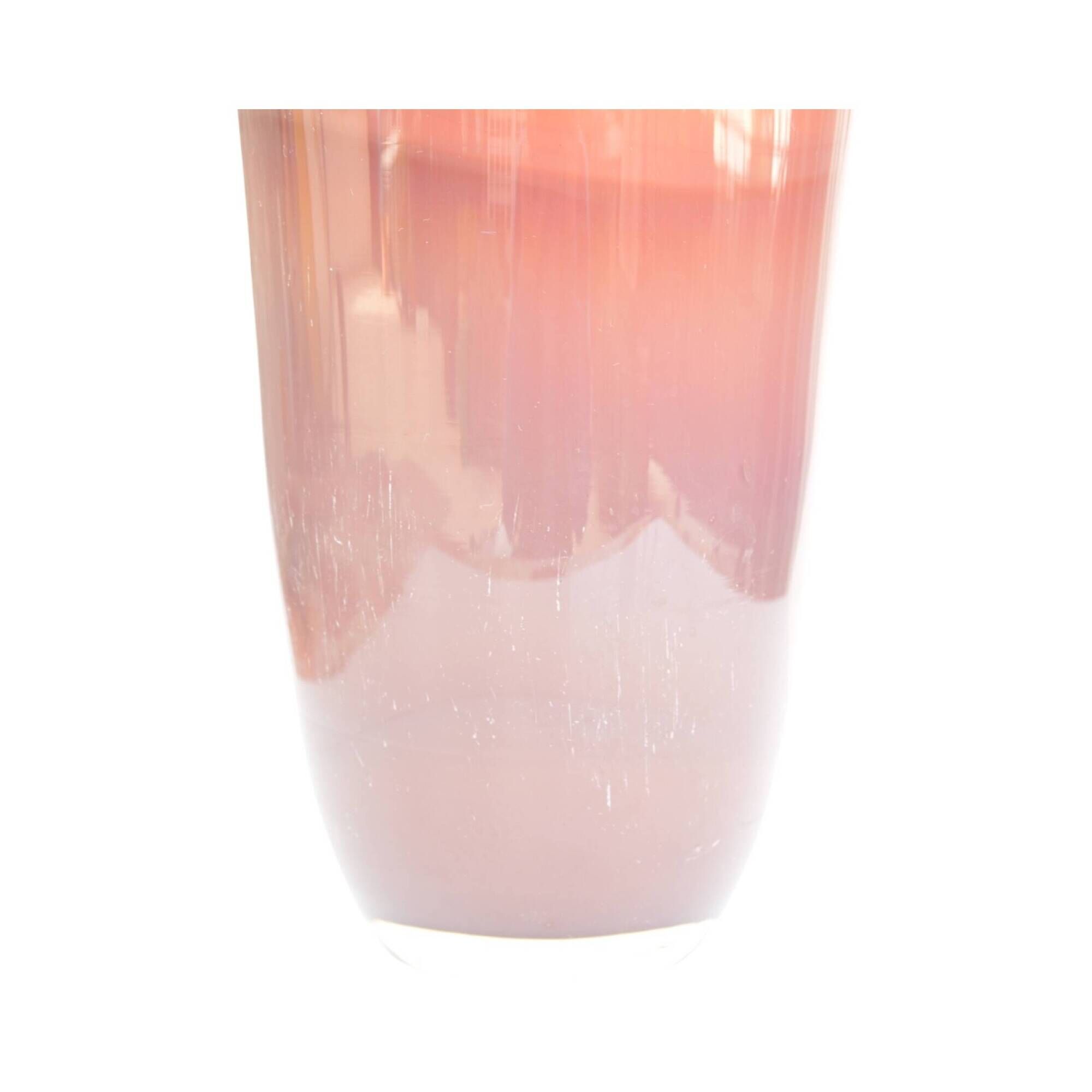 Large burgundy glass vase Vidrios San Miguel, Spain 1990s.