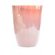 Large burgundy glass vase Vidrios San Miguel, Spain 1990s.