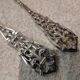 Silver ice cream serving set 800 boar renaissance griffin