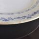 6 old mismatched blue/white plates St Amand, Moulin des loups