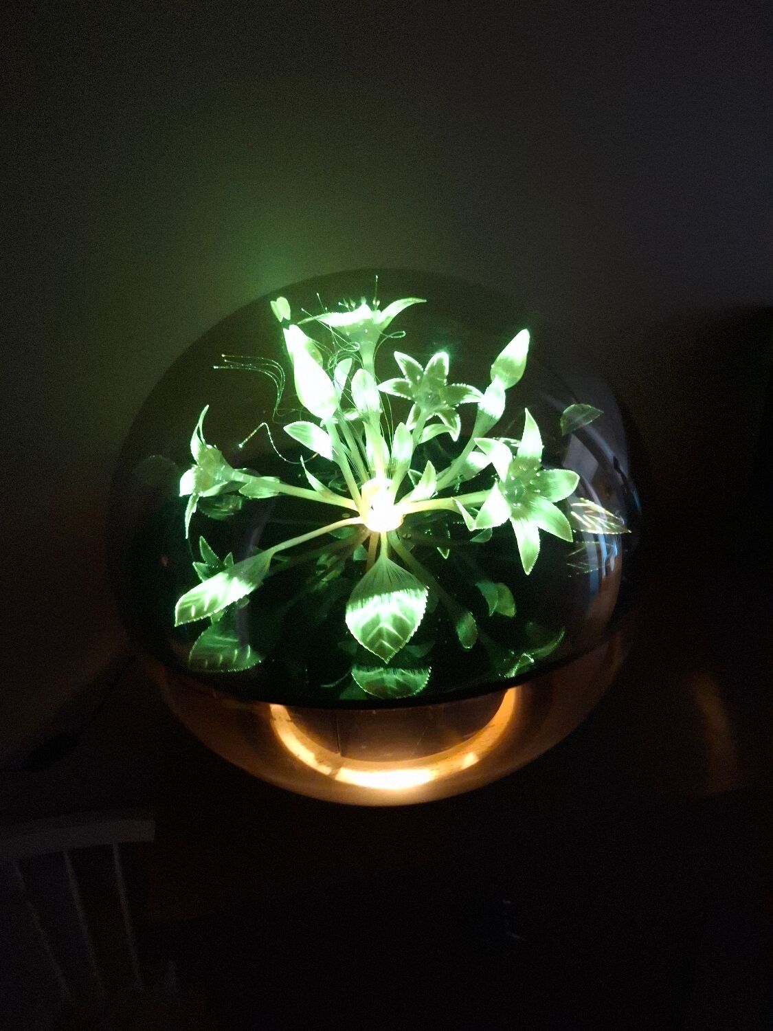 Vintage 1970s space age lamp