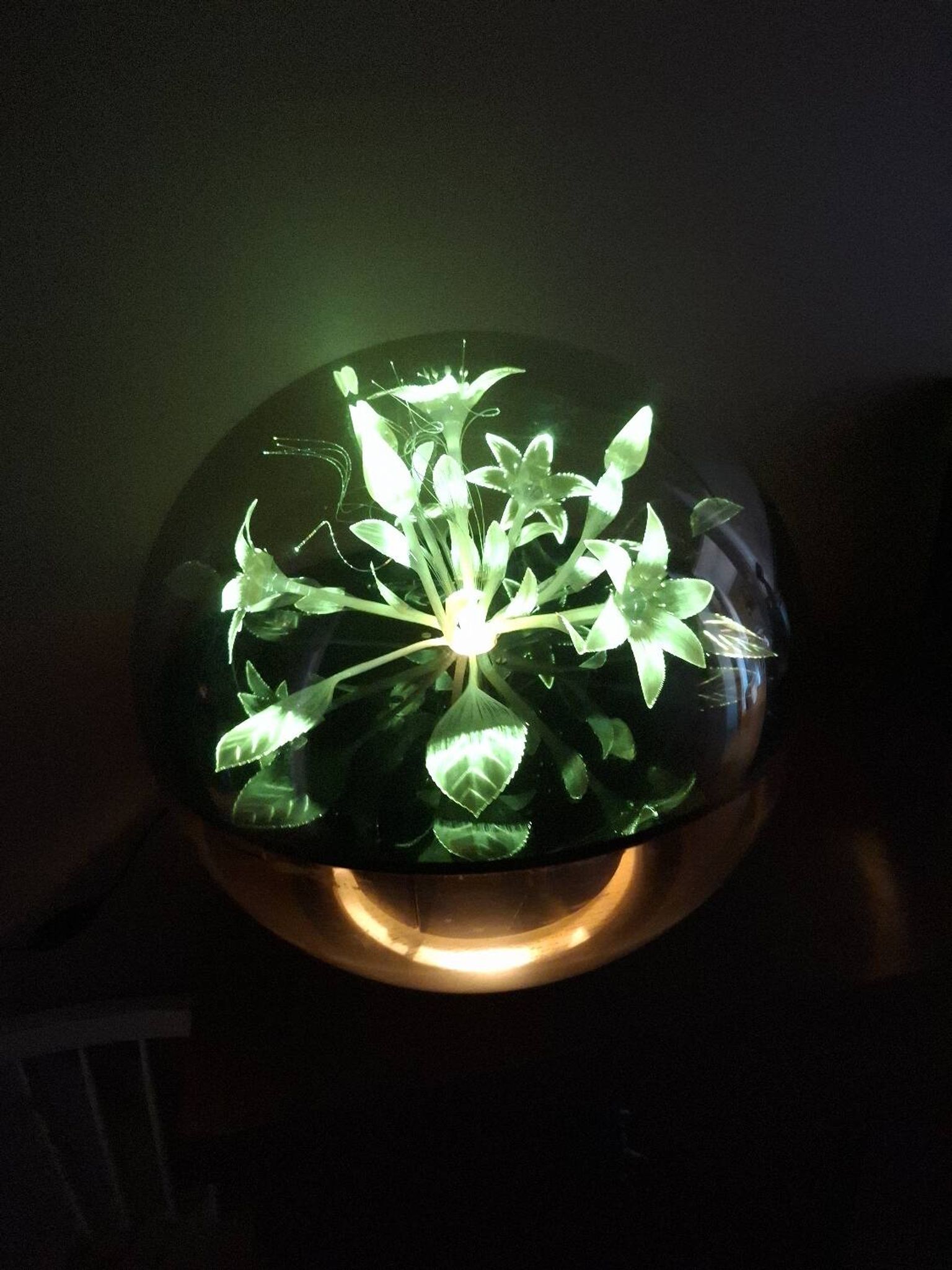 Vintage 1970s space age lamp