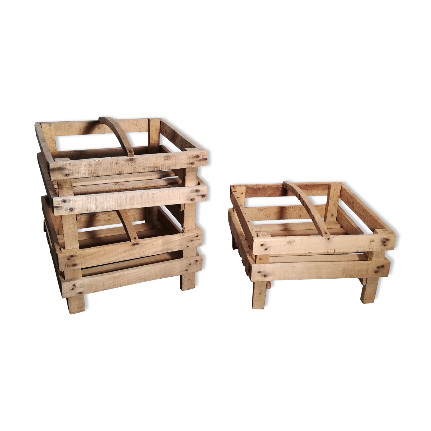 Trio de plateaux maraîchers