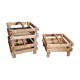 Trio de plateaux maraîchers