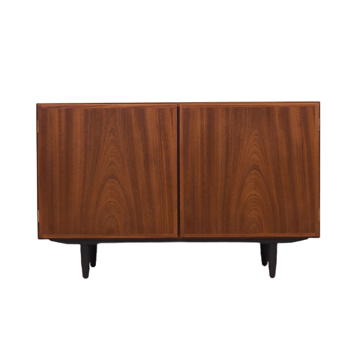 Mahogany cabinet, Danish design, 1970s, manufactured by Omann Jun