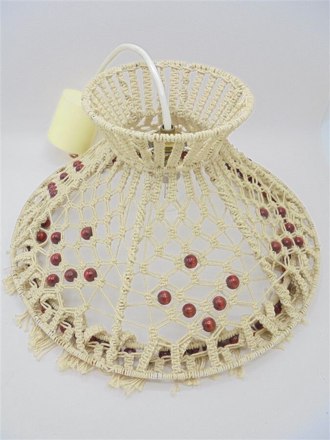 Suspension en macramé