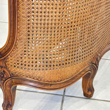 Lit basket in caning Louis XV style 1950