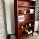 Vintage Scandinavian teak bookcase