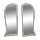 Set of two mirrors in pine frame, Danish design, 1960s, production: Denmark