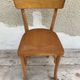 Pair of old bistro chairs 70s Vintage