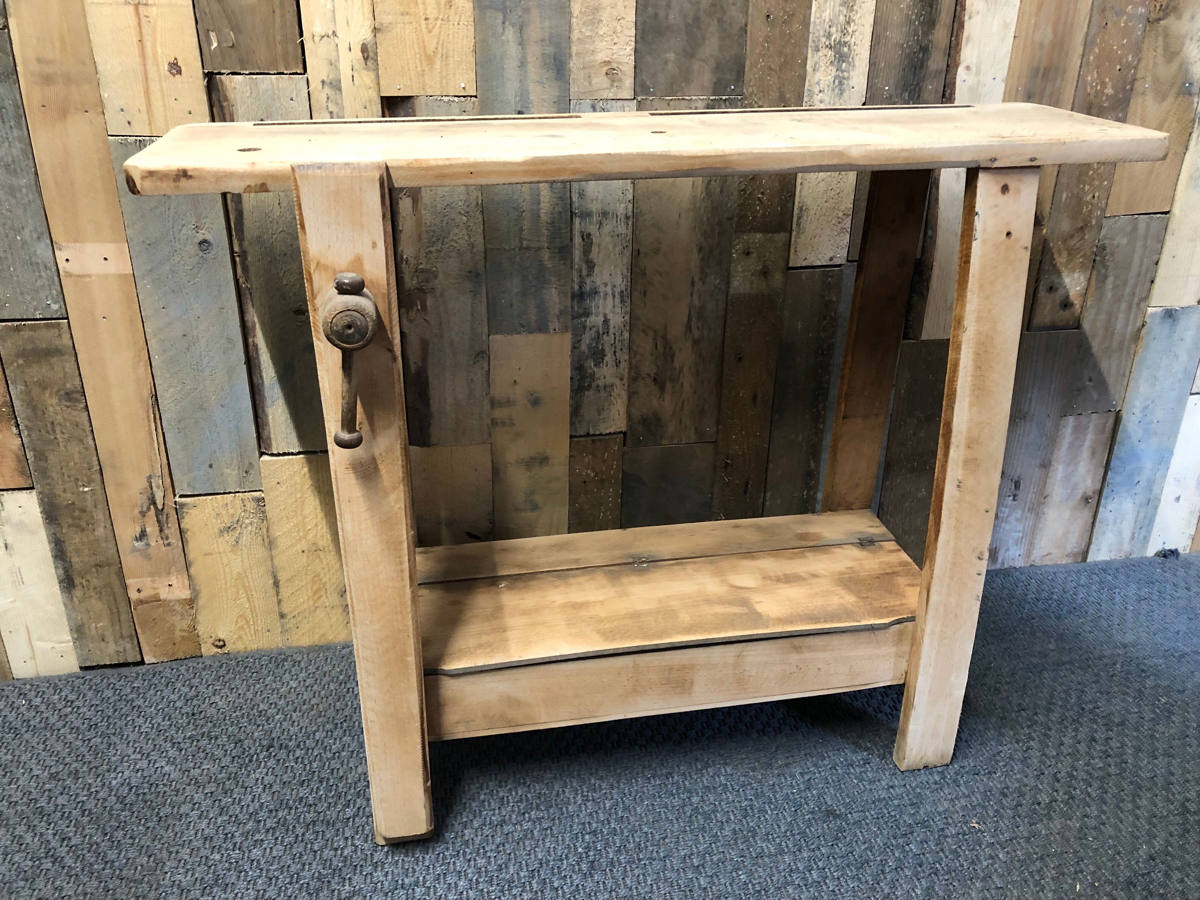 Establishment old wood carpenter