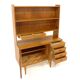 Secrétaire scandinave en teck, Suède, 1960