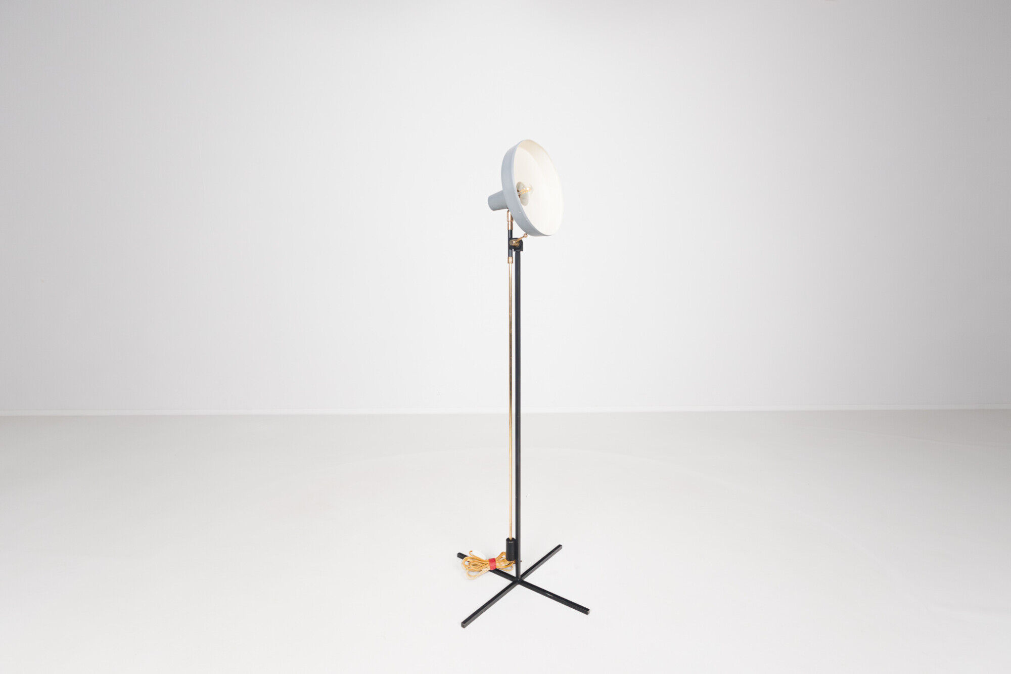Mid-century counterbalance floor lamp by Boulanger, Belgium, 1960s