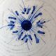 Blue and White Footed Faience Bowl