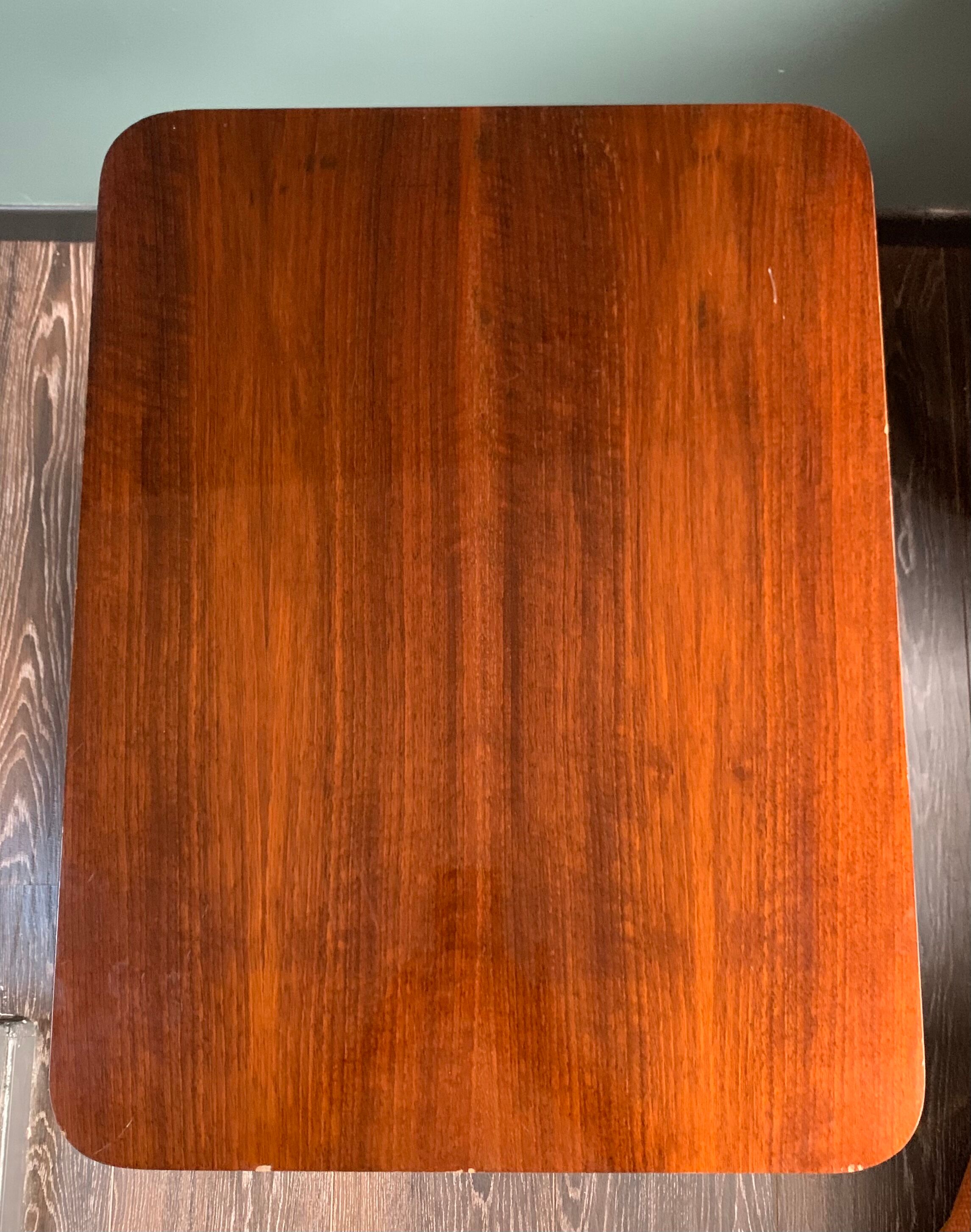 Dessert wood varnished 60/70s
