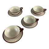 Tasses & Soucoupes anciennes Longchamp