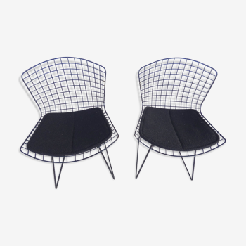 Paire de chaise Bertoia knoll kvadrat