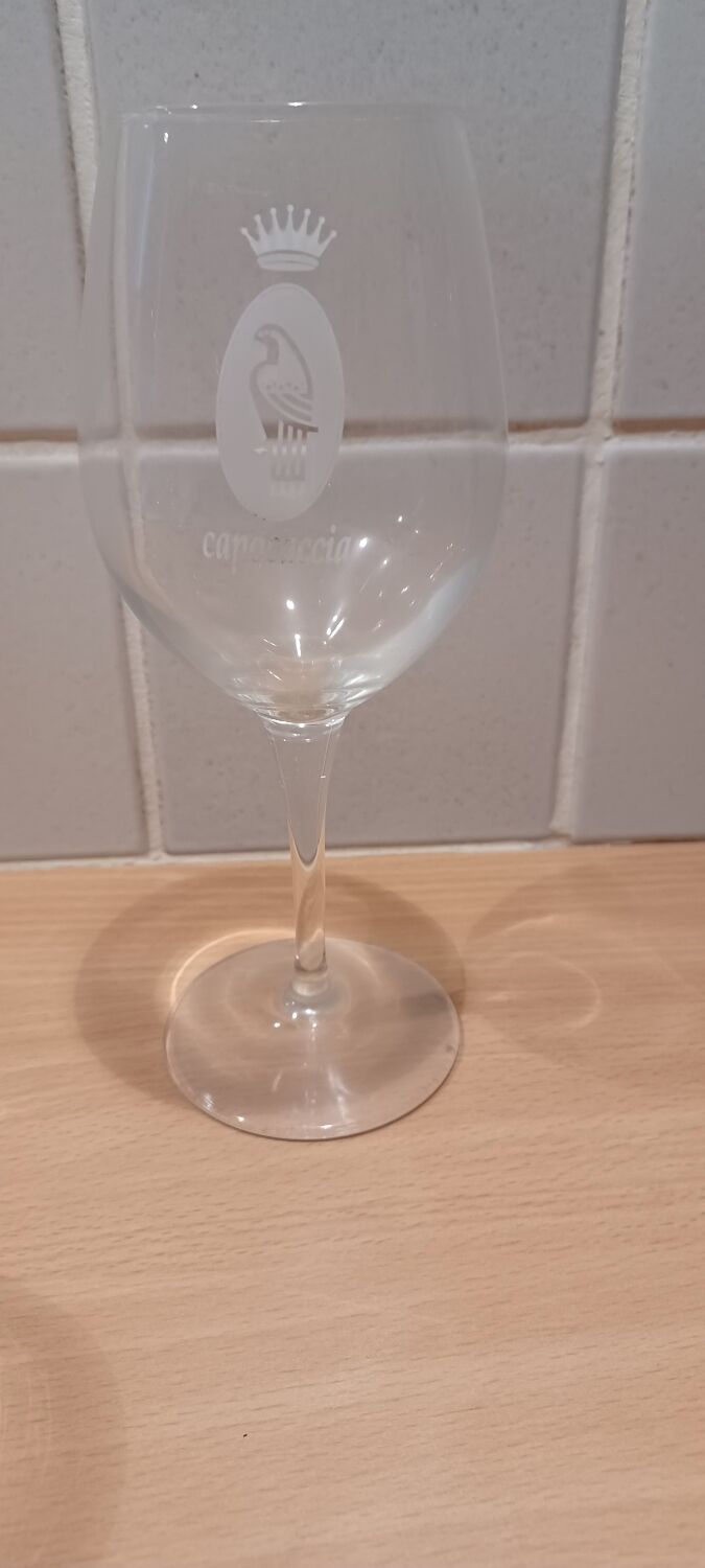 Set of 6 Capocaccia wine glasses